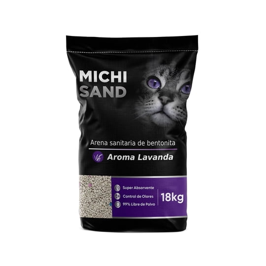 Arena Para Gatos Arena Sanitaria 18 kg Michi sand