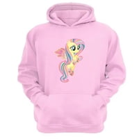 Genérico - Polerón Canguro Mi Pequeño Pony Rosa Talla M Unisex