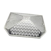 Magideal - Cubierta De Malla Para Filtro De Ventilación De Campana Extractora Hexagonal, Instalación Simple, Cubierta De Malla Para Exteriores De Acero Inoxidabl