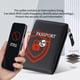 thumbnail image 3 of Portatarjetas De Cuero Genuino Con Bloqueo Rfid Billetera Delgada Para Pasaportes De Viaje Con Ranuras Para Tarjetas Y Bolsillo Para Monedas Funda Anti Escaneo Para Hombre Y Mujeres, 3 of 9