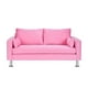 thumbnail image 1 of Sofa Sky 3C Felpa 12 Rosado, 1 of 5