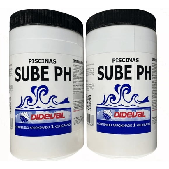 Sube Ph Para Piscinas 1 Kg Pack 2 Unidades
