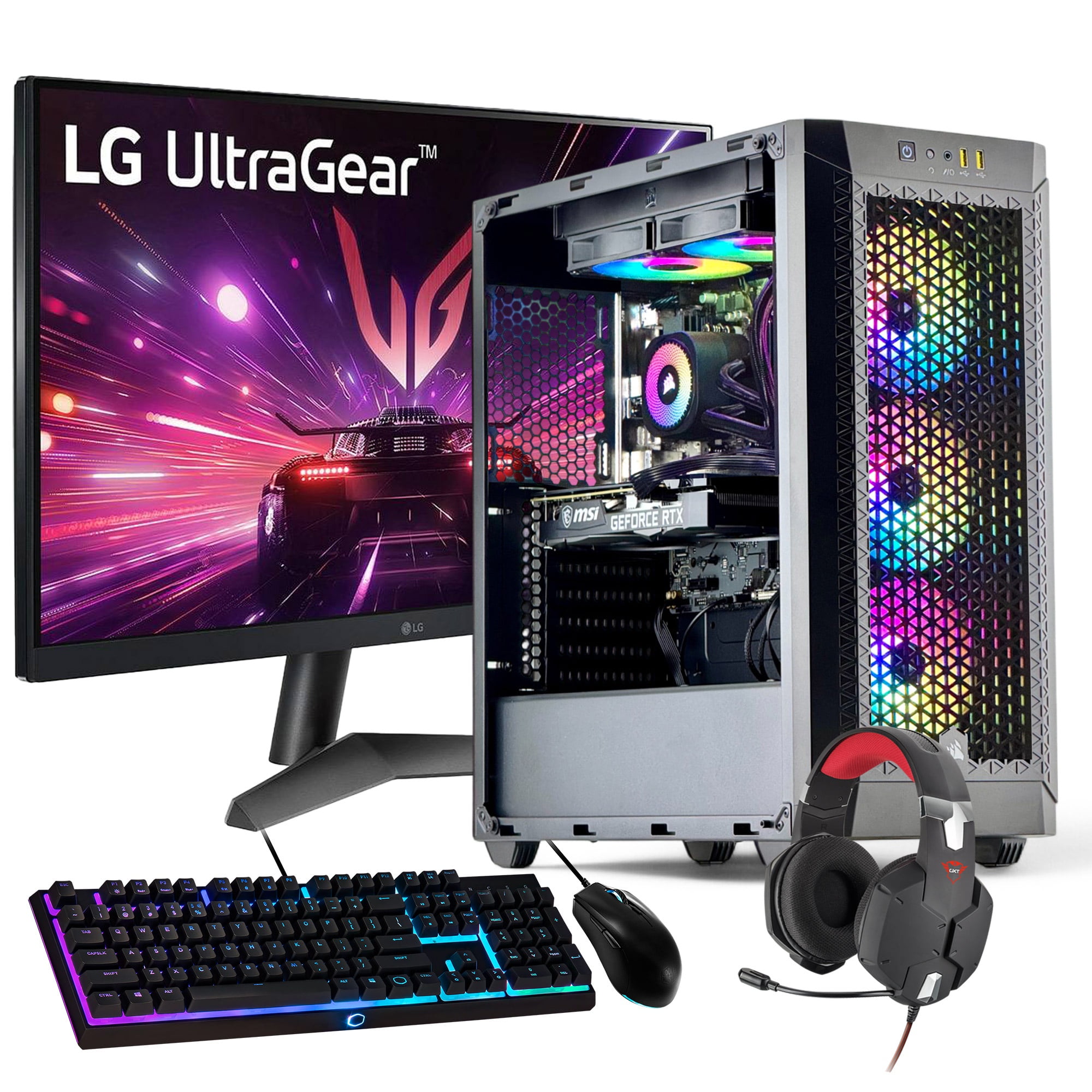Hyperpc.cl - Pc Gamer + Monitor 27 + Perif: Amd Ryzen 5 8400 32gb 2tb Rtx 3060