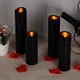 thumbnail image 4 of Velas sin llama Vinkor Black, juego de 9 con mando a distancia, 4 of 6