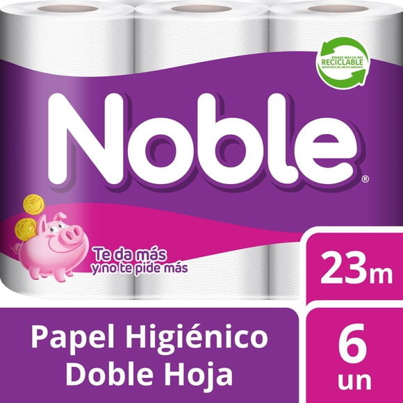 Papel Higiénico Doble Hoja 23 m
