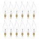 thumbnail image 1 of Simba Lighting Bombilla Candelabro Punta de Llama Clara CA10 40W Base E12 120V, Paquete de 12, 1 of 8