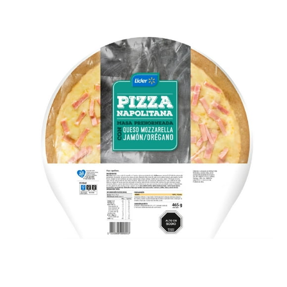 Pizza Napolitana Masa Tradicional 1 Un, 465 g