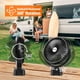 thumbnail image 5 of Ventilador de camping AMACOOL de 10000 mAh con luz LED de 18 cm, funciona con USB, 5 of 7