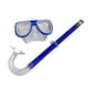 thumbnail image 3 of Juego De Snorkel Para Niños, Máscara De Buceo Con Vista Amplia Y Tubo Respirador Para Bucear, Niños Y Niñas, Azul, 3 of 3