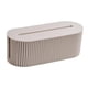 thumbnail image 2 of Caja Organizadora De Cables, Almacenamiento De Cables Eléctricos Para Tomas De Corriente De Ordenador, Teléfono, Blanco, 2 of 2