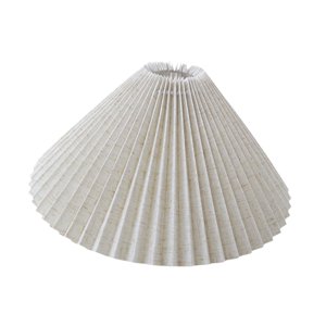 Ioensy - Pantalla De Lámpara De Mesa Plisada, Cubierta De Lámpara De Escritorio Para Oficina, Cocina, Restaurante