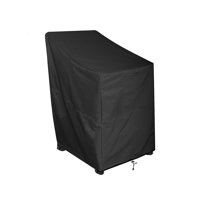 Magideal - Funda Para Silla De Jardín/Patio, Fundas Apilables Para Sillas, Duraderas, Repelentes Al Agua, Tela Oxford, Fundas Para Muebles De Exterior Para Salón 120X66X73X84Cm