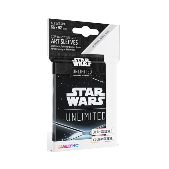 Fundas para cartas Gamegenic Star Wars Unlimited 60+1 unidades
