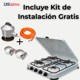 thumbnail image 5 of Cocina Encimera a Gas Licuado 4 Platos + KIT de Instalación Cocinilla Blanco, 5 of 7