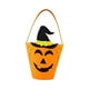 thumbnail image 1 of Halloween Tote Bucket Reutilizable Niños Bolsa De Regalo Favores De Fiesta Bolsas De Halloween Amarillo, 1 of 3