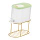 thumbnail image 2 of Dispensador De Bebidas Heladas De 4 Litros De Gran Capacidad Con Soporte Para Fiestas, Bodas, Barbacoas, Color Verde, 2 of 3