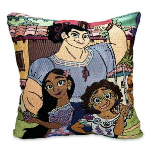 Almohada Disney Encanto Family Portrait, Tapiz Tejido De 45 Cm