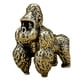 thumbnail image 2 of Escultura De Gorila En Miniatura, Adorno De Orangután De Metal Para Mesa De Casa De Casa De Té, 2 of 5