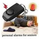 thumbnail image 4 of Alarma Personal Autodefensa Robo Seguridad Emergencia 130db negro Talla Única, 4 of 10