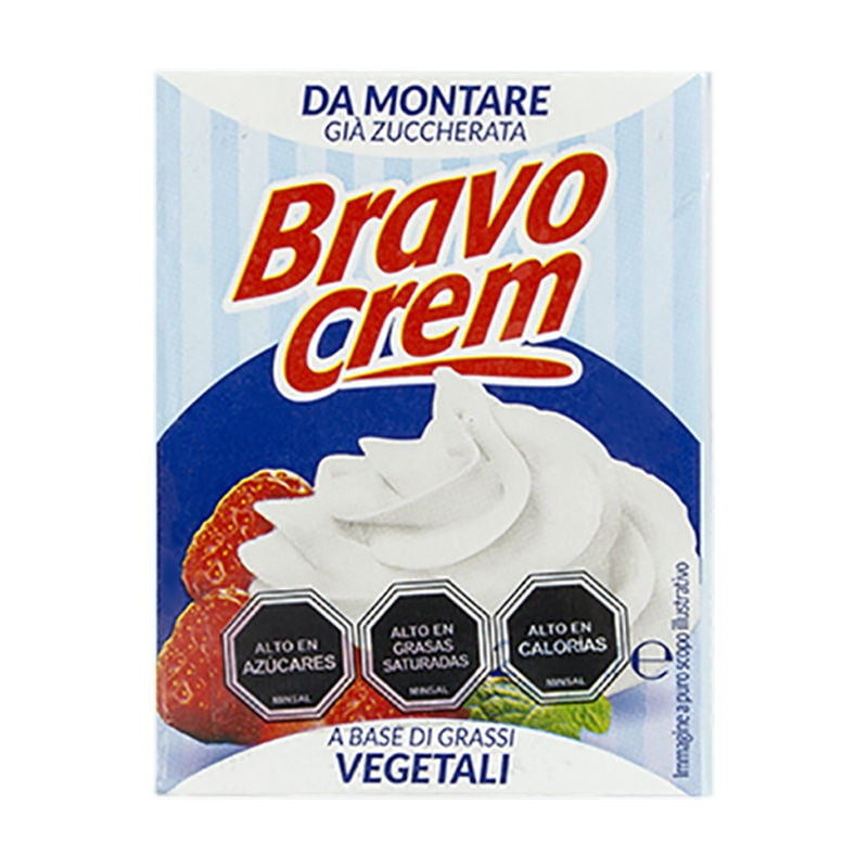 Crema Vegetal Azucarada 200 ml Bravo Cream