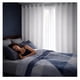 thumbnail image 3 of Set X2 Cortinas 100% Blackout Termica Black Medida 241x132cm Blanco, 3 of 3