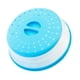 thumbnail image 1 of Tapa para microondas JYYHSF plegable 22 cm libre de BPA azul, 1 of 8