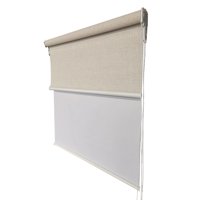 Dib - Cortina Roller Doble B.Out+Tela Lino120X170