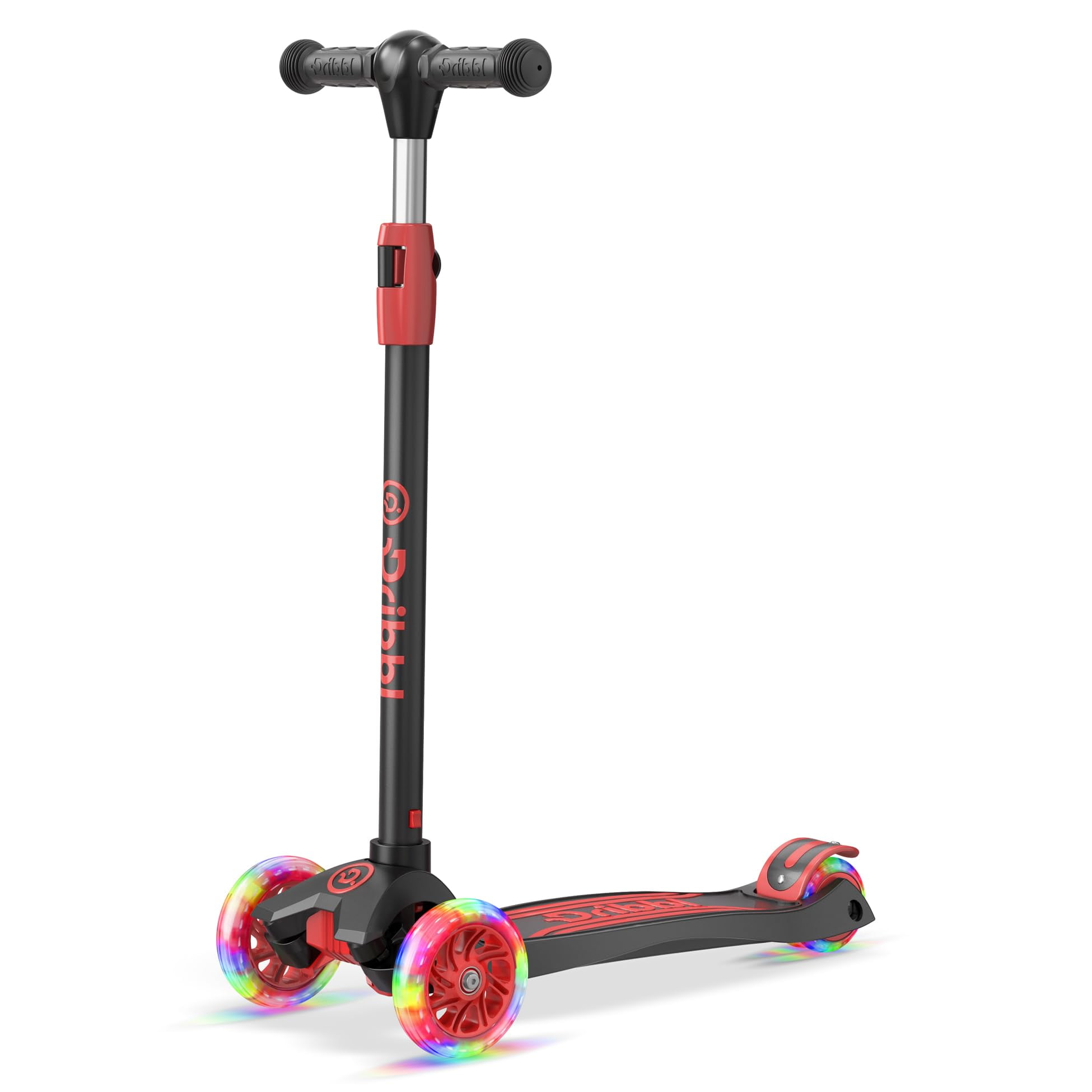 Scooter Dribbl Para Niños, 3 Ruedas, Inclinado A La Dirección, Altura Ajustable