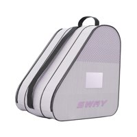 Ioensy - Zapatos De Patinaje Para Patinaje Enrollador Transportan Bolsas Resistentes Resistentes Tres Bolsillos Morados