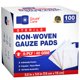 thumbnail image 1 of Almohadillas de gasa Gauze Care, 3 x 3 cm, 8 capas, 100 unidades estériles, 1 of 2
