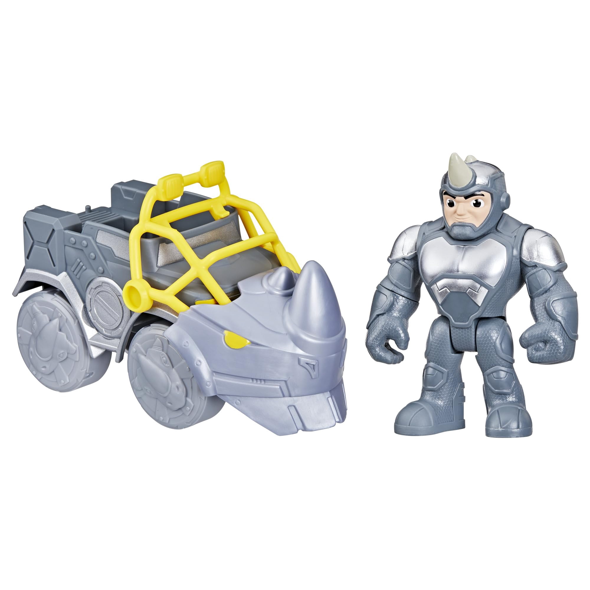 Spidey And His Amazing Friends - Set De Juguetes Marvel Spidey Y Sus Increíbles Amigos Rhino Wrecker