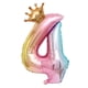 thumbnail image 5 of Número De Corona Digital De Color Degradado Globo 32 "Decoración De Boda Sellado Automático 4, 5 of 5