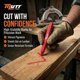 thumbnail image 4 of Crayón rojo AMERICAN MUTT TOOLS – Pack de 12 para madera, 4 of 7