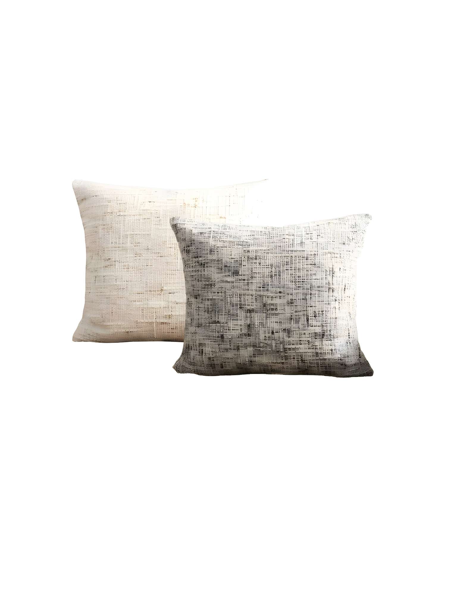 Genérico - Pack De 4 Fundas De Cojin Chenille Multicolor