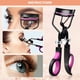 thumbnail image 3 of Rizador de pestañas, kit 4 en 1 para mujeres. Incluye rizador de pestañas, cepillo para pestañas, pinzas para extensiones de pestañas, cepillo y peine para cejas, almohadillas de silicona de repuesto, 3 of 7