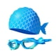 thumbnail image 3 of Gafas de natación para niños, gafas de natación con visión clara, antivaho, ajustables, para en el mar, para niños de 3 a 12 años, regalo Azul, 3 of 5