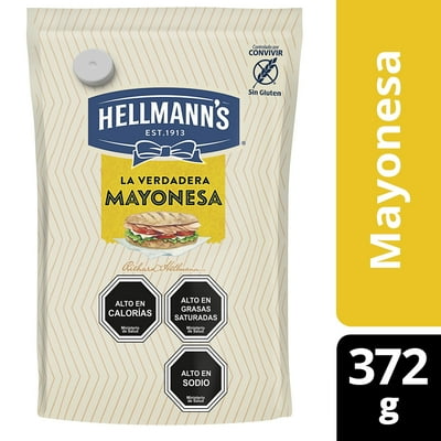 Mayonesa Regular Doypack 372 G Hellmann'S