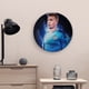thumbnail image 5 of Kevin De Bruyne Plato decorativo de porcelana fina (bone china), plato decorativo de cerámica para hogar, oficina, soporte de pared, platos decorativos para dormitorio 25 cm, 5 of 6