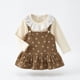 thumbnail image 1 of Vestido Manga Larga De Cotele Con Estampado Para Niñas Primavera Verano, 1 of 3