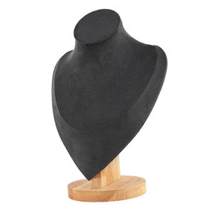 Ioensy - Busto De Maniquí Para Exhibición De Joyas, Estable Para Encimeras, Galerías, Tienda Minorista, 10,5X16,7X23Cm