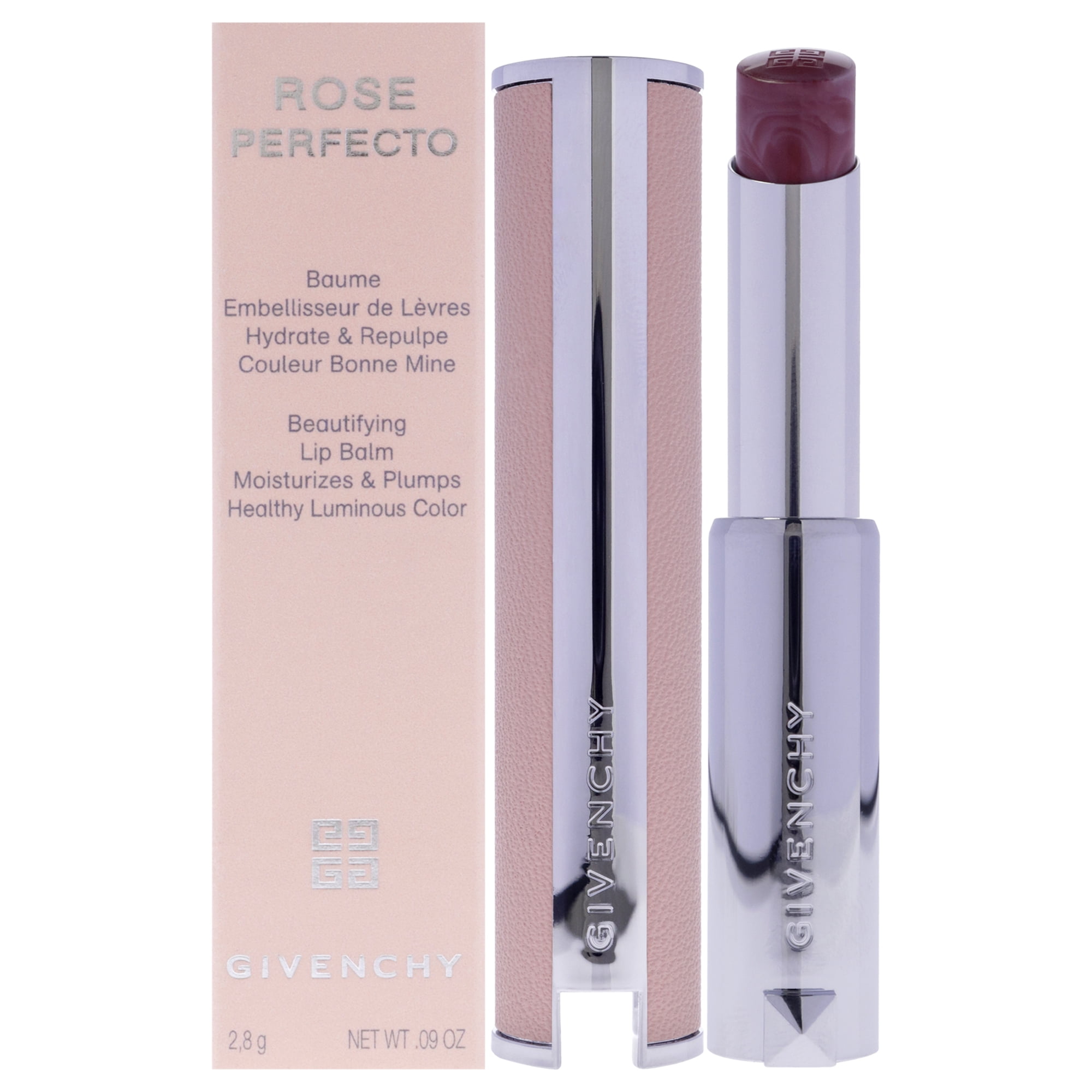 Bálsamo Labial Voluminizador Rose Perfecto - 102 Feeling Nude De Givenchy Para - Bálsamo Labial De 0,09 Oz