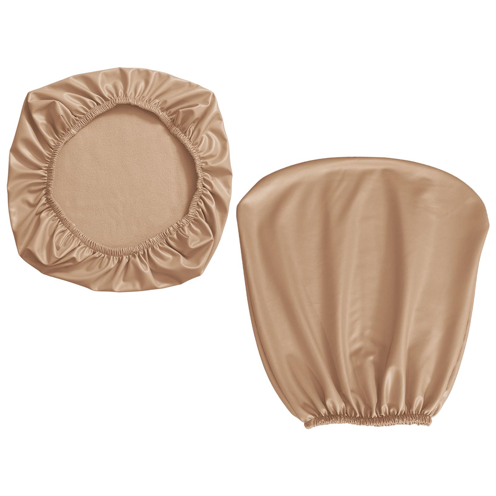 Magideal - Funda Para Silla De Oficina A Prueba De Agua Funda Para Sillón Funda Protectora Para Silla Giratoria Estirable A Prueba De Polvo Para Cocina Comedor , Caqui Kaki