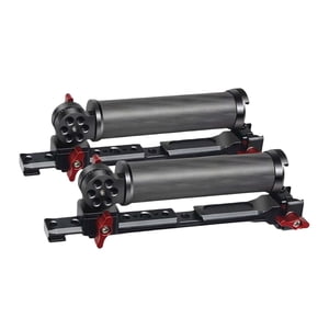 Magideal - Agarre De Doble Manija, Con Accesorios De Grabación De Video De Zapata Fría, Aleación De Aluminio, Duradero, Profesional Para Estabilizador De Cámara