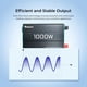 thumbnail image 2 of Inversor Renogy de onda sinusoidal pura de 1000 W, 12 V DC a 120 V AC, 2 of 9