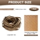 thumbnail image 3 of Uxcell 1-Pack Kit de Reparación de Mimbre, 8mm x 66ft/20m Suministros de Reemplazo de Ratán Plano de Plástico para Reparación de Muebles de Patio [Caqui], 3 of 7