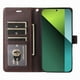 thumbnail image 3 of FOXDOCK Funda tipo Cartera para Xiaomi POCO X6 5G – Cubierta de Cuero PU con Múltiples Ranuras, Bolsillo para Efectivo y Correa de Muñeca, 3 of 6