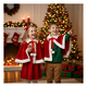 thumbnail image 1 of Capa De Navidad Infantil Talla Única Rojo Santa Papa Noel Navidad 2025, 1 of 5