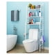 thumbnail image 1 of Repisa Baño Muebles Organizador Fierro Portatil Estantes 3 N Color Blanco, 1 of 3