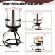 thumbnail image 3 of Kit de freidora a gas propano para exteriores Feasto de aluminio de 10 cuartos, 50,000 BTU, 3 of 8