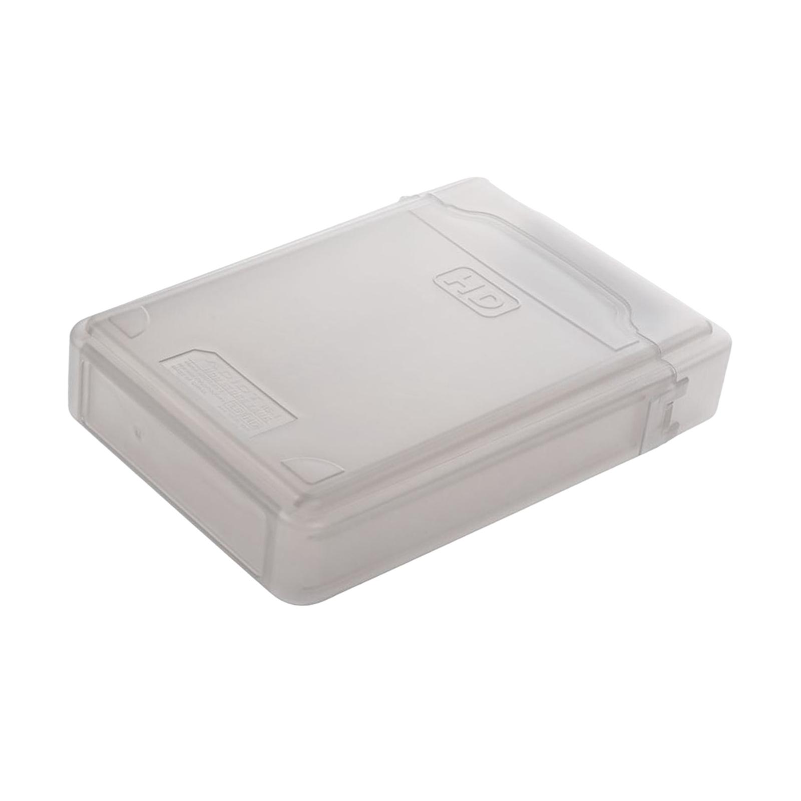 Bothyi - Unidad De Disco Duro Ide Sata De 3,5 Pulgadas Funda Protectora Para Disco Duro Caja De Almacenamiento Gris